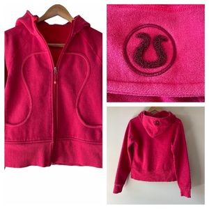 COPY - Lululemon Pink Scuba Hoodie Sz 10